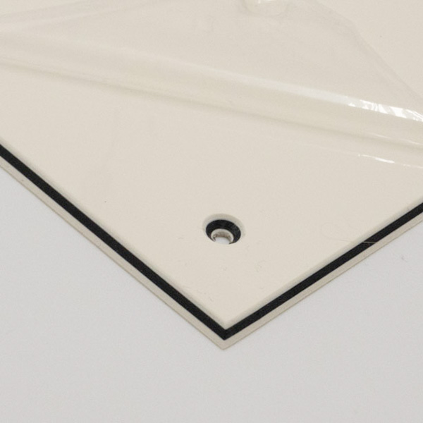 Vintage White 3-lagig